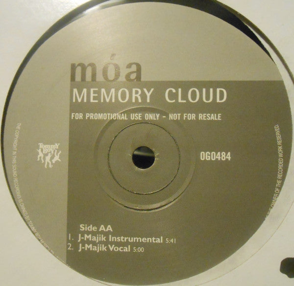 (móa) : Memory Cloud (Remixes) (12", Promo)