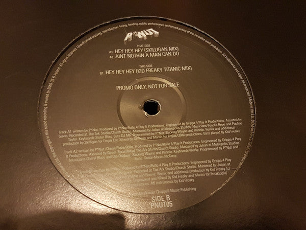 P*nut : Hey Hey Hey (12", Promo)