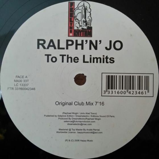 DJ Ralph 'n' Jo : To The Limits (12", Maxi)