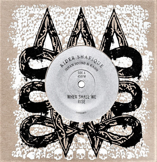 Rider Shafique, Ishan Sound & Kahn (5) : When Shall We Rise / When Shall We Dub (7", Ltd)