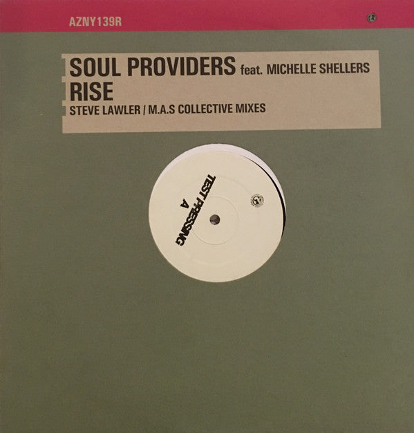 Soul Providers : Rise (12", TP)