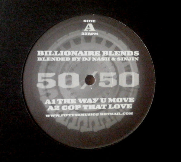 DJ Nash (3) & Sinjin : Billionaire Blends (12", EP, Unofficial)