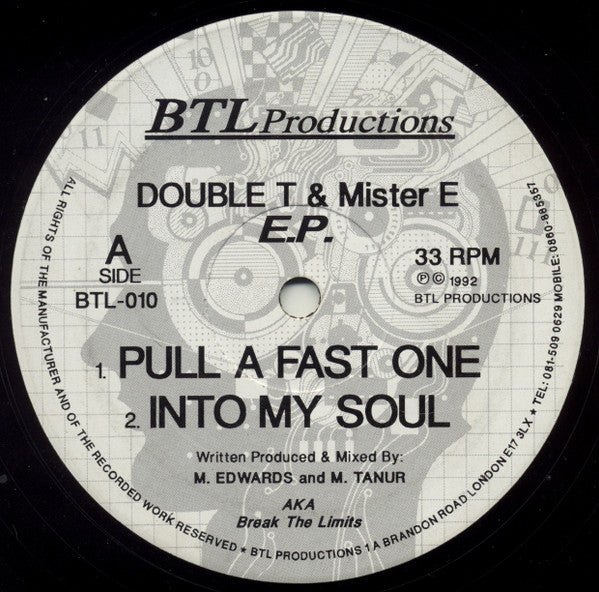 Double T* & Mister E (9) : E.P. (12", EP)