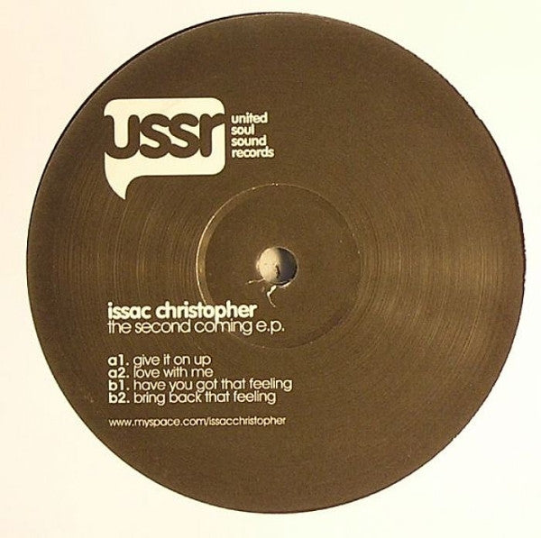 Issac Christopher : The Second Coming E.P. (12", EP)