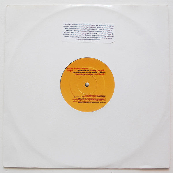 Ruisort : Acapulconow! (12", Smplr)