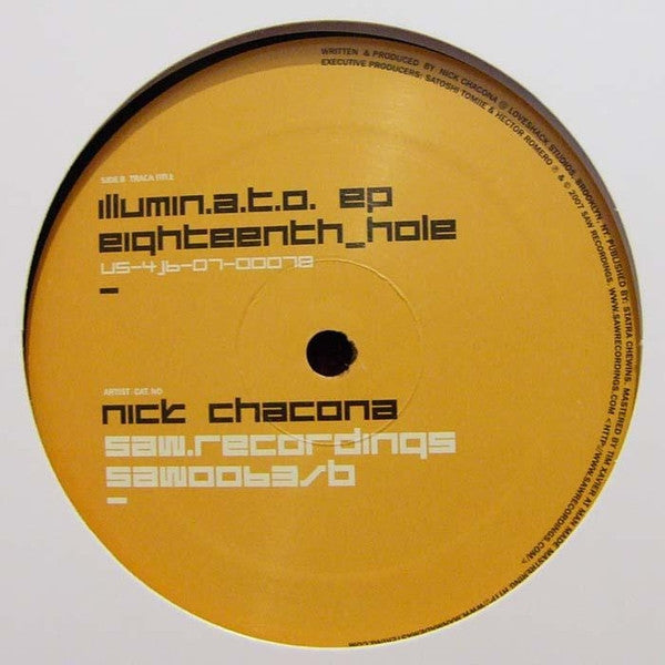 Nick Chacona : Illumin.a.t.o. EP (12", EP)