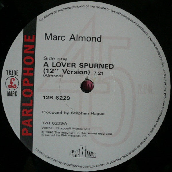 Marc Almond : A Lover Spurned (12")