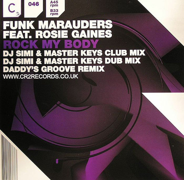 Funk Marauders Feat. Rosie Gaines : Rock My Body (12")