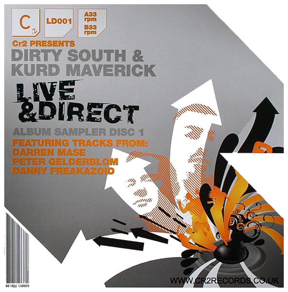 Various : Live & Direct - Album Sampler Disc 1 (12", Ltd, Smplr)