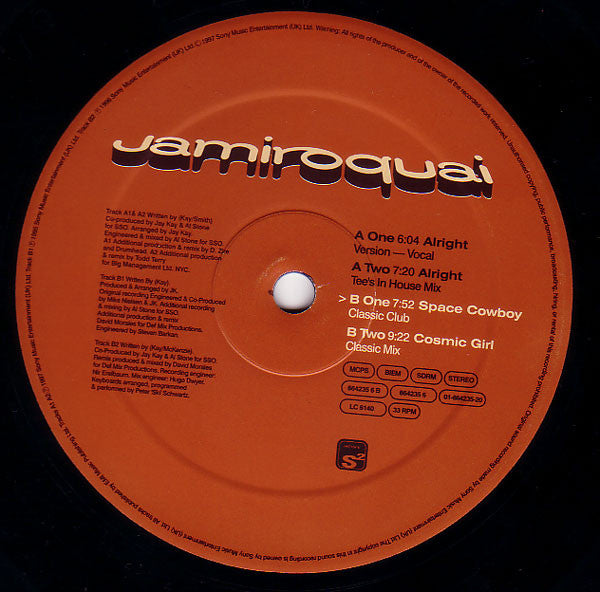 Jamiroquai : Alright (12")