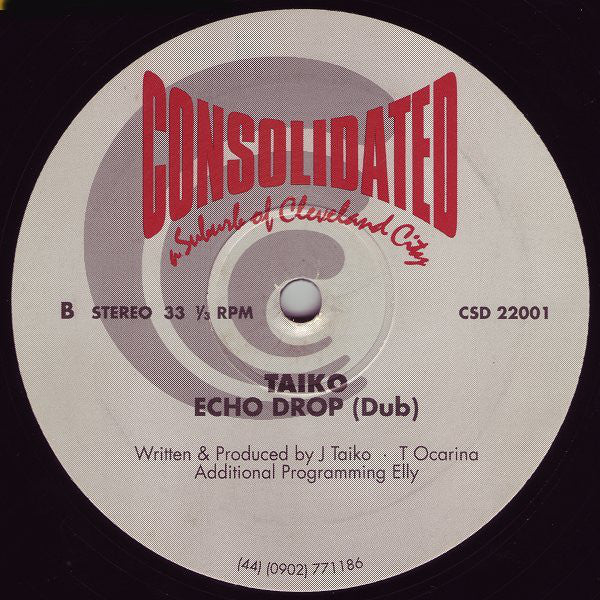 Taiko (2) : Echo Drop (12", Single)