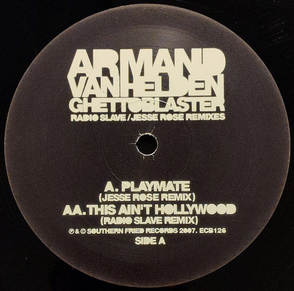 Armand Van Helden : Ghettoblaster (Radio Slave / Jesse Rose Remixes) (12")
