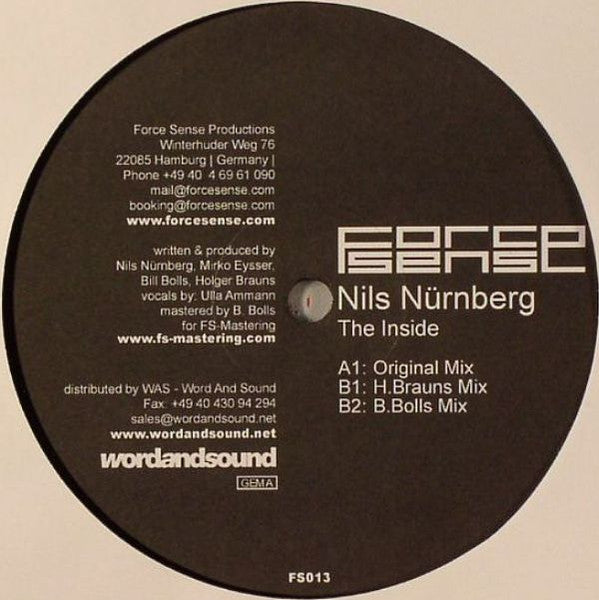 Nils Nürnberg : The Inside (12")