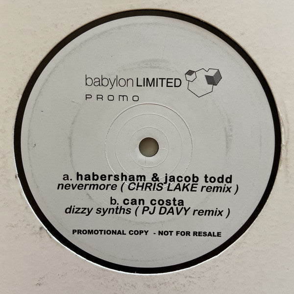 Various : Nevermore / Dizzy Synths (Remixes) (12", Promo)