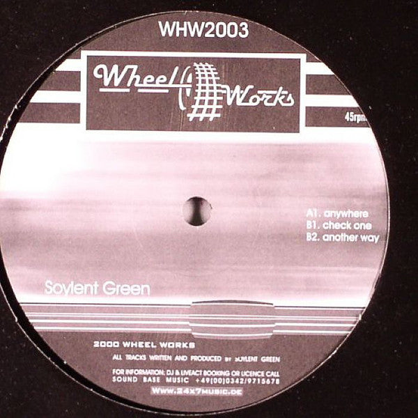 Soylent Green : Anywhere (12")