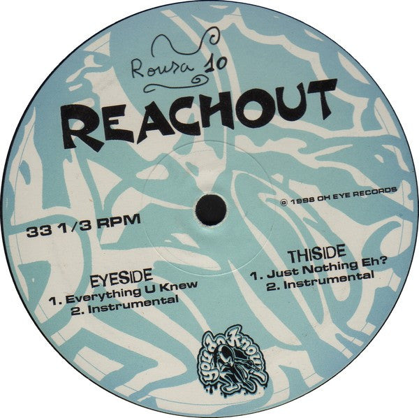 Reachout : Everything U Knew (12")