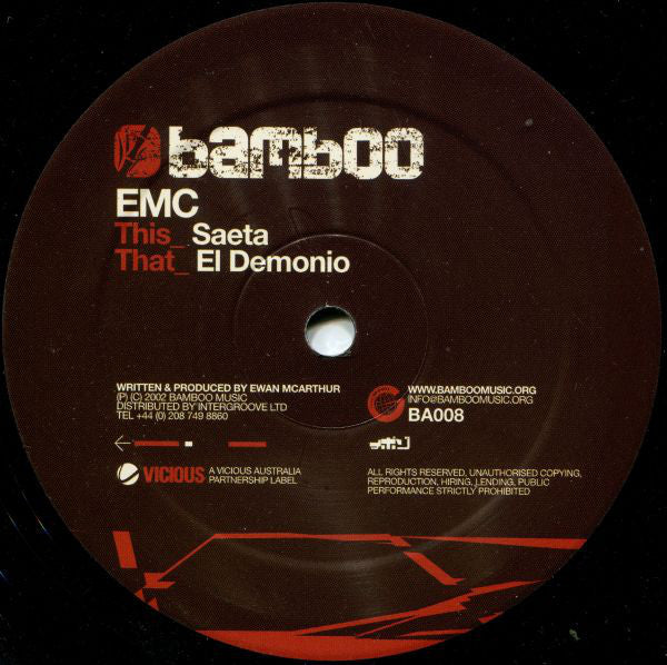 EMC : Saeta El Demonio (12")