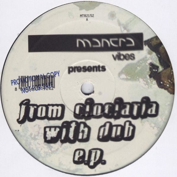 Various : From Ciociaria With Dub E.P. (12", EP)