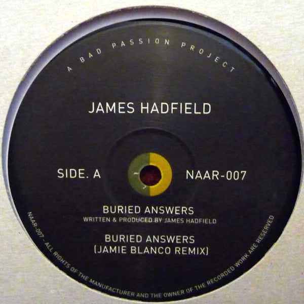 James Hadfield (3) : Buried Answers (12")