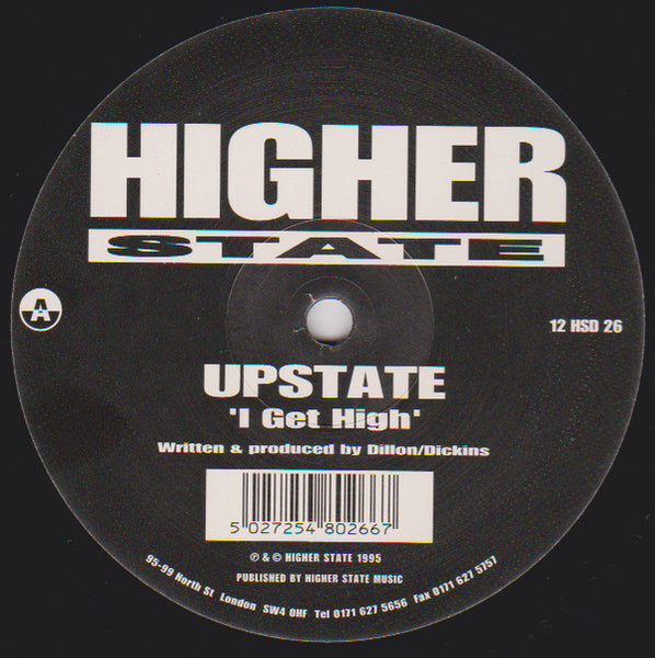 Upstate : I Get High (12")