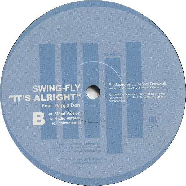 Swing-Fly Feat. 8-Off Agallah* & AYO (3) / Swing-Fly Feat. Dappa Don : Come Get It / It's Alright (12")