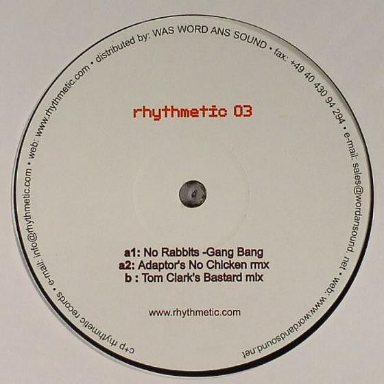 No Rabbits : Gang Bang (12")