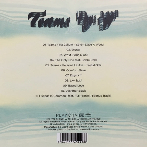 Teams : Dxys Xff (CD, Album)