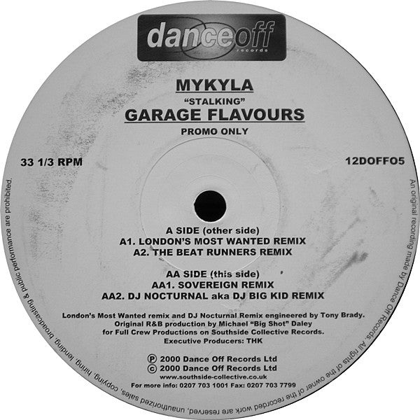 Mykyla : Stalking (12", Promo)