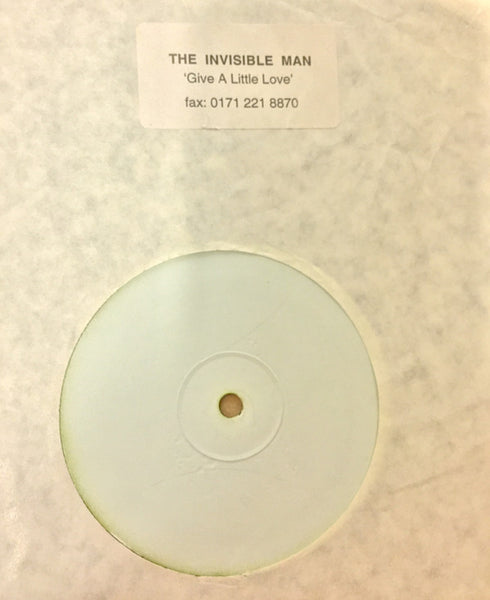 The Invisible Man (3) : Give A Little Love (12", S/Sided, W/Lbl)