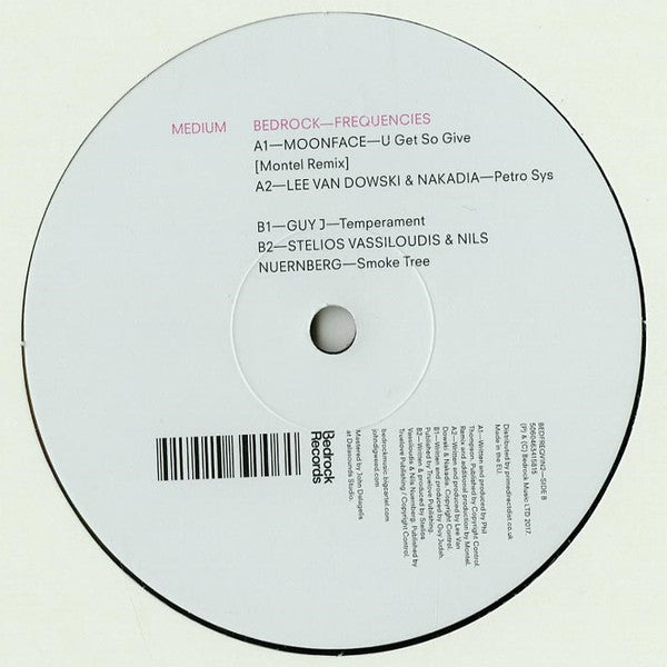 Various : Bedrock - Frequencies (12", 2/3)