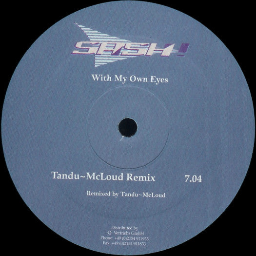 Sash! : With My Own Eyes (2x12")