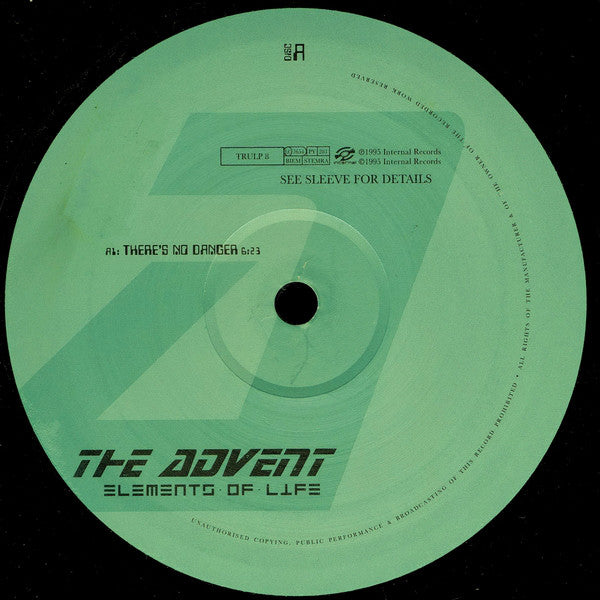 The Advent : Elements Of Life (4x12", Album)