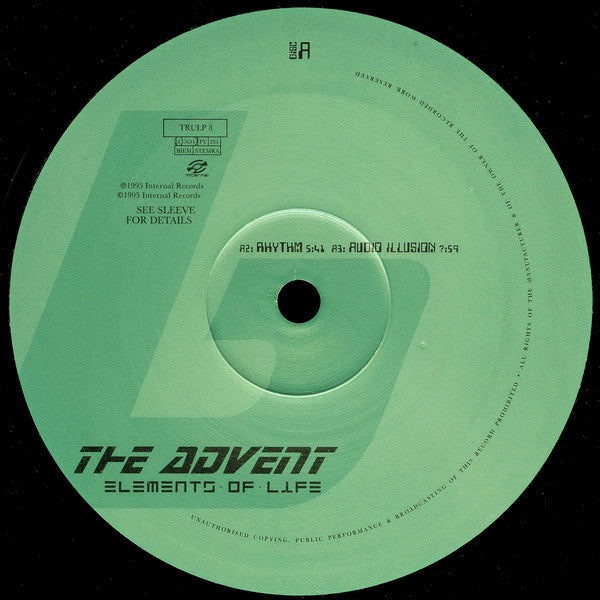 The Advent : Elements Of Life (4x12", Album)