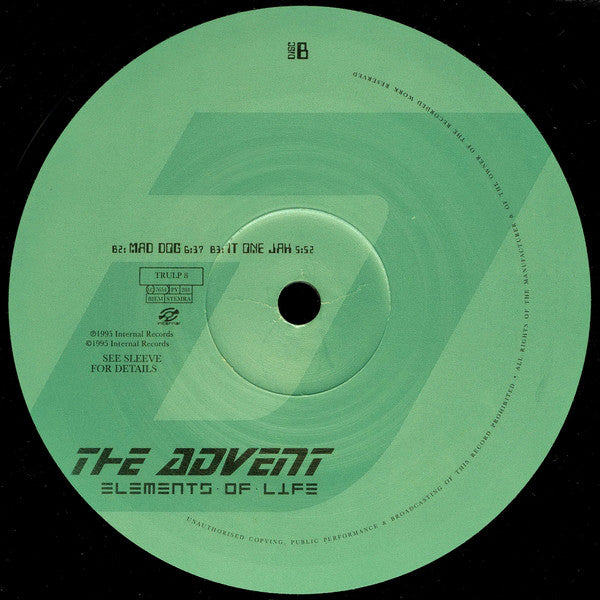 The Advent : Elements Of Life (4x12", Album)