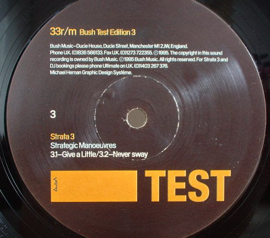 Strata 3 : Strategic Manoeuvres (2x12")