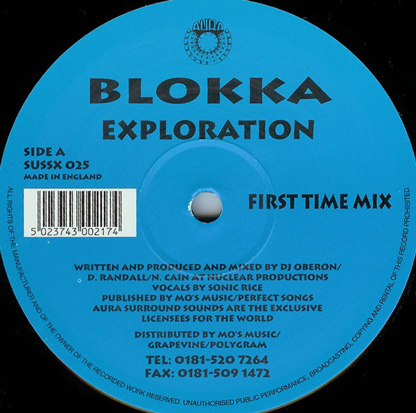 Blokka : Exploration (12")