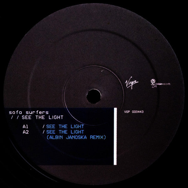 Sofa Surfers : See The Light (12", Promo)