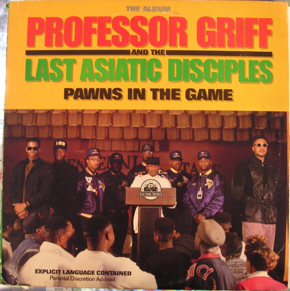 Professor Griff And The Last Asiatic Disciples : Pawns In The Game (LP, Album)