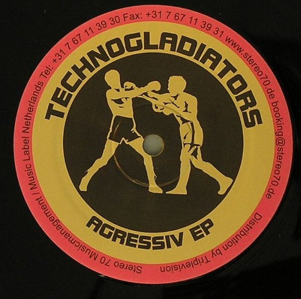 Technogladiators : Agressiv EP (12", EP)