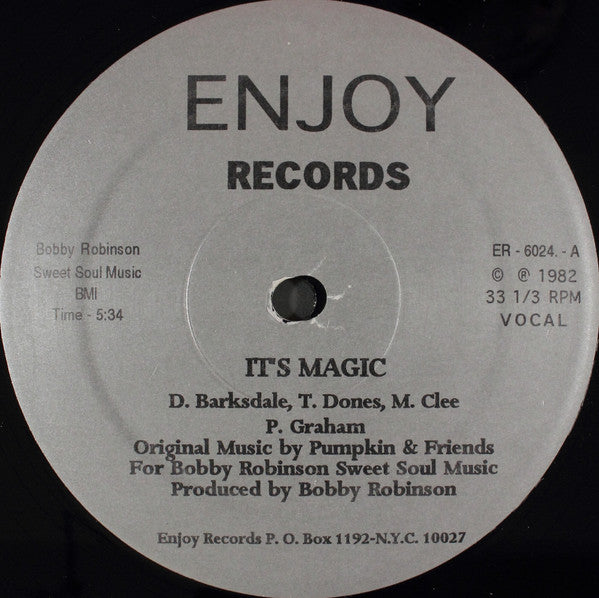 The Fearless Four : It's Magic (12", RE)