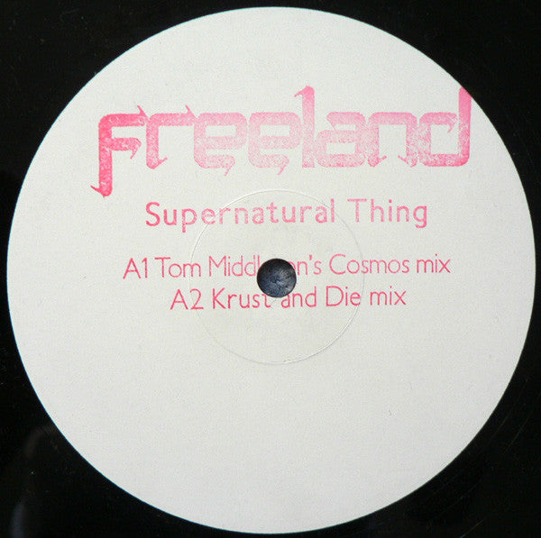 Adam Freeland : Supernatural Thing (12", W/Lbl, Pin)