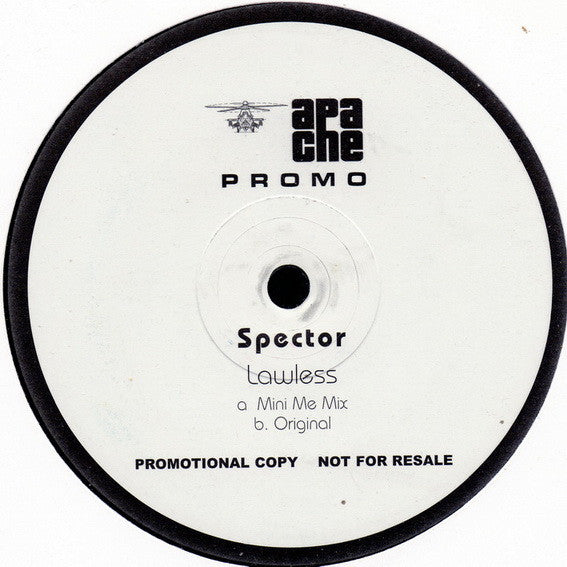 Spector : Lawless (12", Promo)