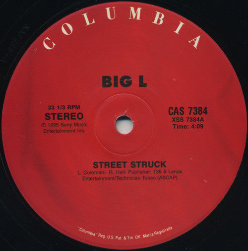 Big L : Street Struck (12", RE)