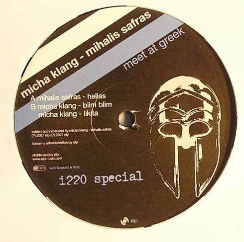 Micha Klang & Mihalis Safras : Meet At Greek (12")