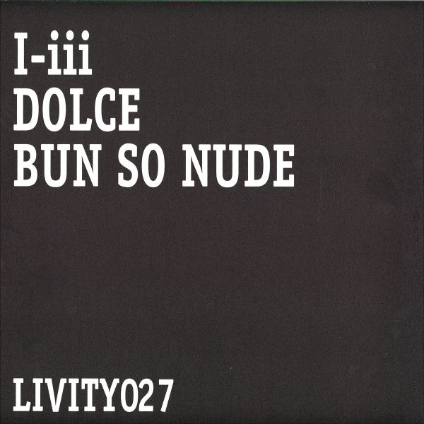 I-iii : Dolce (12")