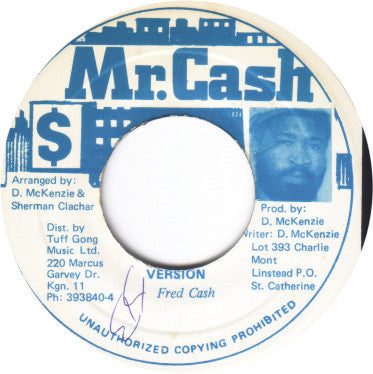 Fred Cash (3) : Hurry Up (7")