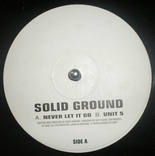 Solid Ground : Never Let It Go (12")