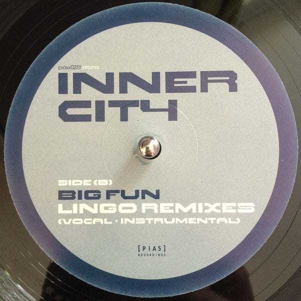 Inner City : Big Fun (12", Promo)