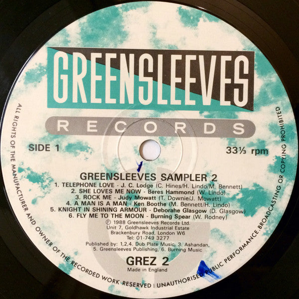 Various : Greensleeves Sampler 2 (LP, Smplr)