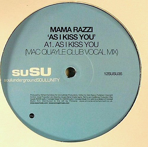 Mama Razzi : As I Kiss You (12")
